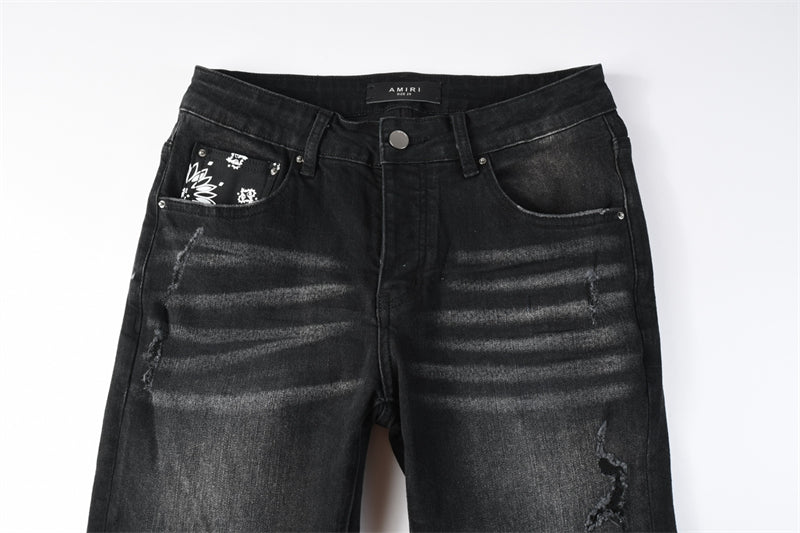 Fashion Amiri men's jeans 8924